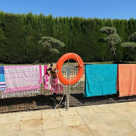 Casa En Ruta De La Plata Con Piscina Comunitaria Villa Guillena Bagian luar foto